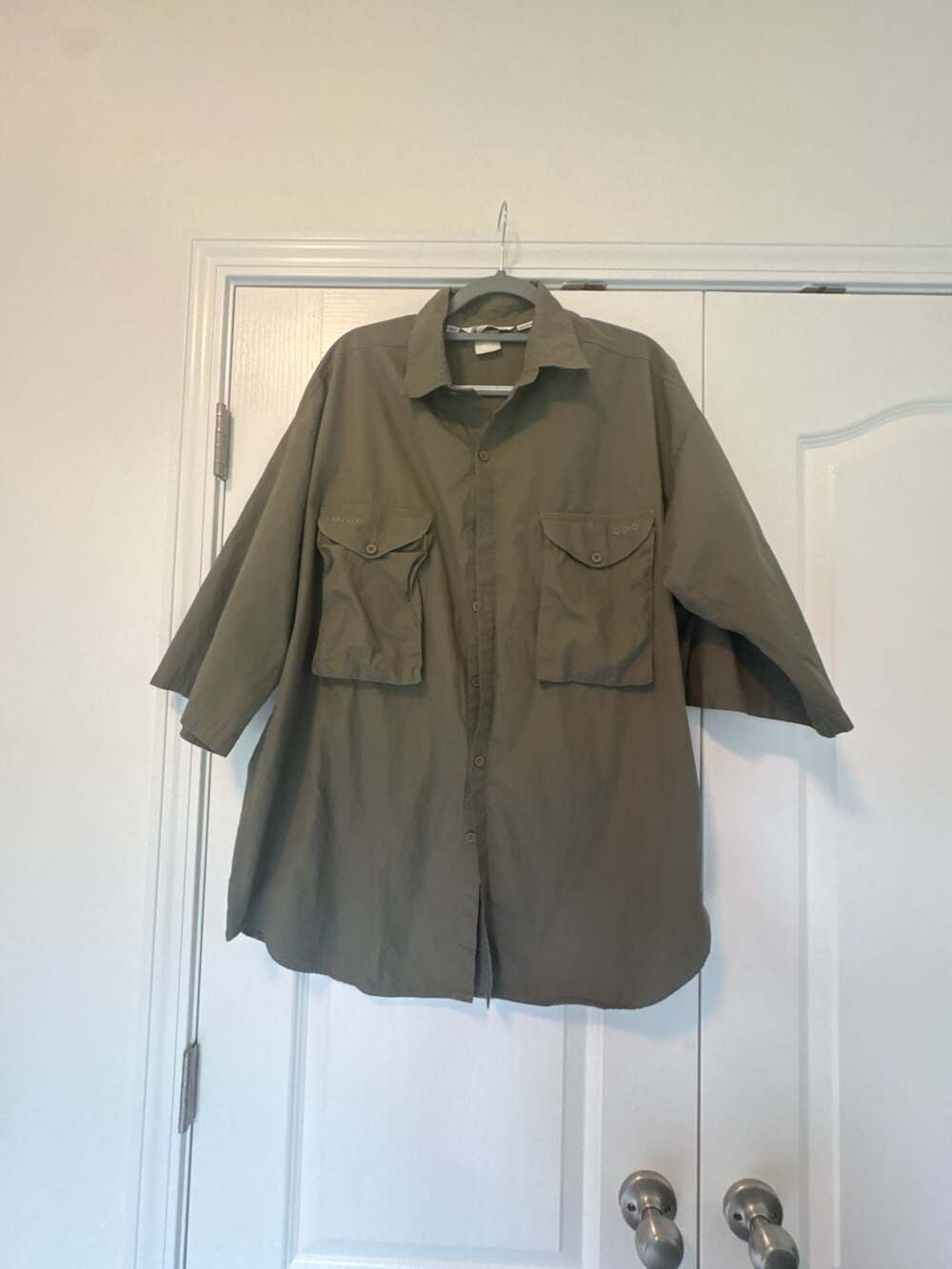 Vintage Columbia Sportswear Radial Sleeve Short Sleeve Utility Shirt